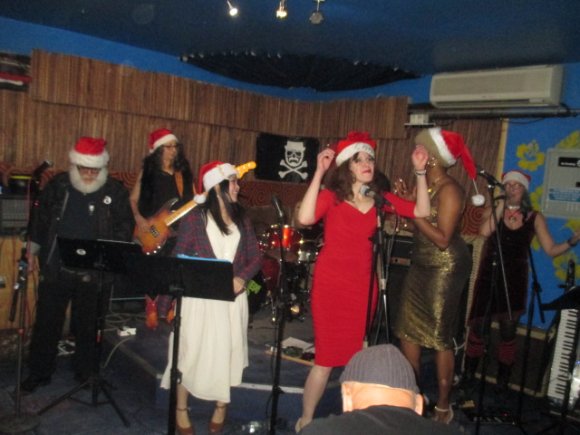 FRANK, ANNE, RIYO, CHRISTA, CYD and SARAH