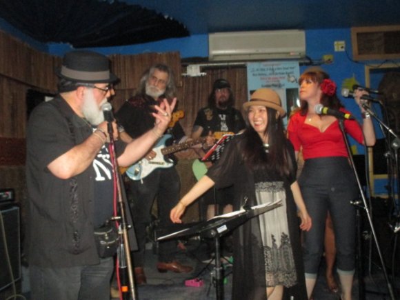 FRANK, RICK, RONNIE, RIYO and CHRISTA