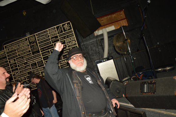 The Birthday boy cheering on the STATUES OF LIBERTY!