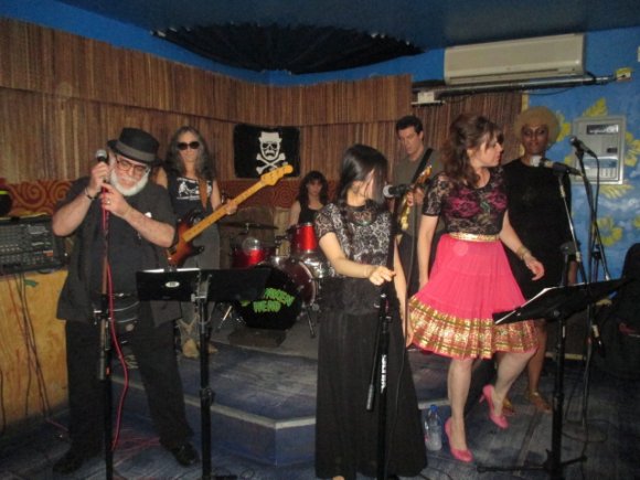 FRANK, ANNE, JEANNE, RIYO, EDDY, CHRISTA and CYD