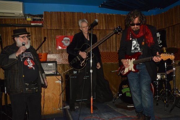 Mr. WOOD introducing ROMAN & THE HEARD!