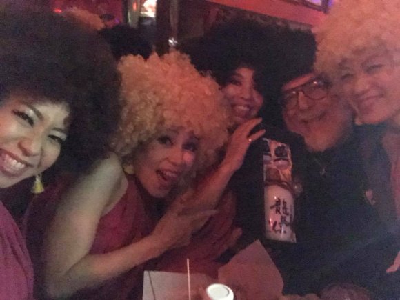 COKURI, MIKA, KIYOMI, Mr. WOOD and MISUZU