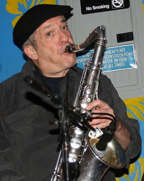 FRANK WOOD & HIS NYC ALL-STARS BAND/ROBERT AARON (DAVID BOWIE BAND, JAMES CHANCE & THE CONTORTIONS and...)