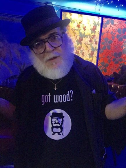 Mr. WOOD working the front room at OTTO's!