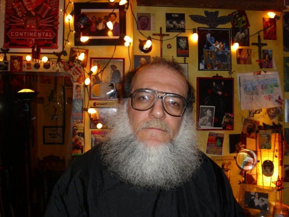 At the DEMON BARBER of E. 10th St. Studio, before.